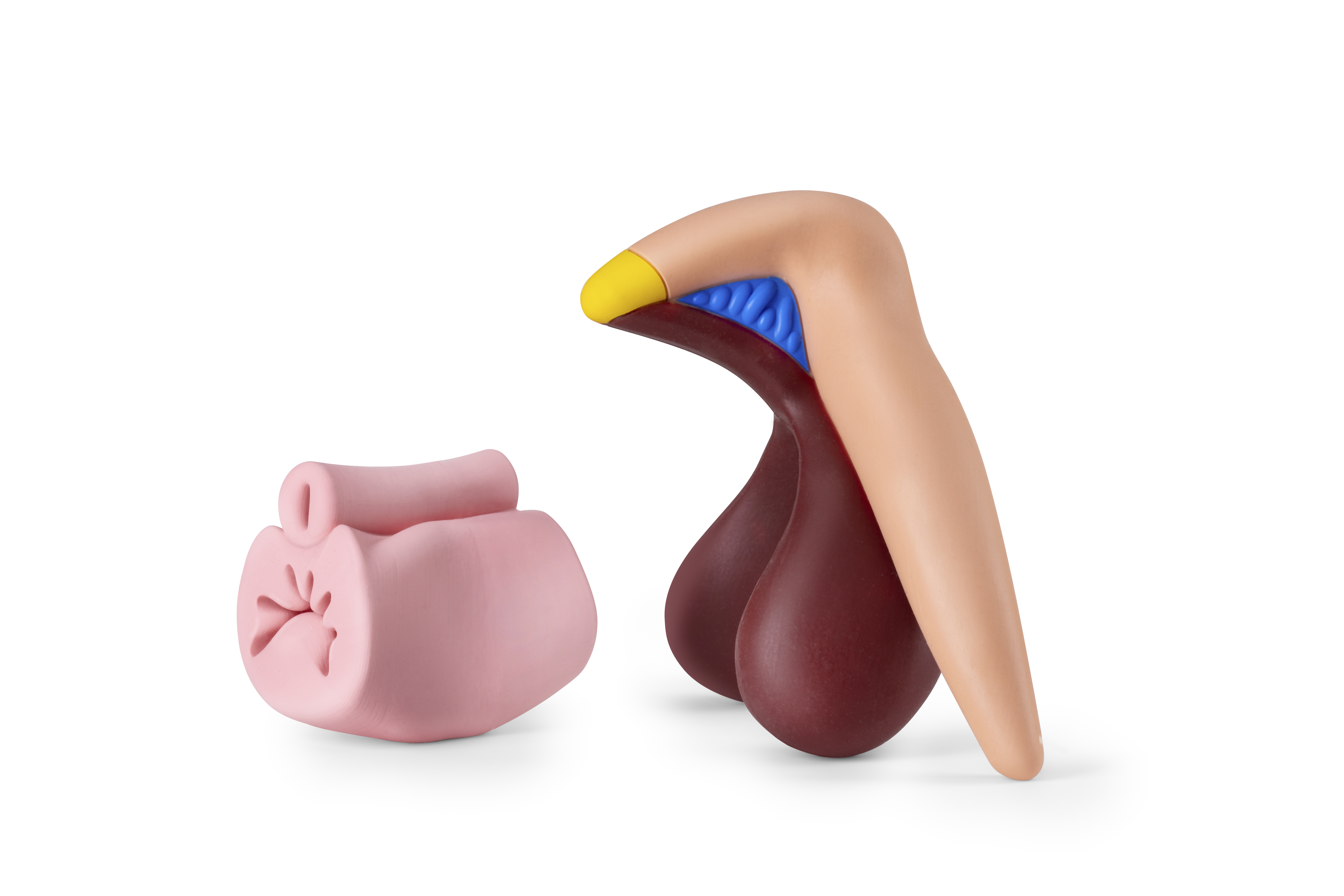 Clitoris Plus 2:1 Modell von der Seite